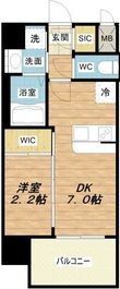 セレニテ十三ミラクの間取図