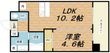 プレジオ阿波座の間取図