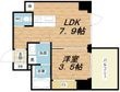 ブエナビスタ難波サウスタワーの間取図