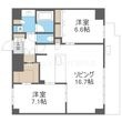 ミラージュパレス天王寺堀越町の間取図
