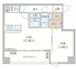 ル・モベイ天神橋の間取図