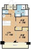 プレサンス大正フレンジの間取図