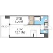 プレジオ玉造の間取図
