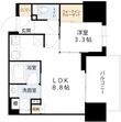 コンフォリア・リヴ本町WEST Qの間取図