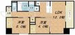 フェリースヴィダ福島の間取図