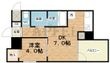 S-RESIDENCE堺筋本町Unoの間取図