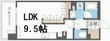 パークアクシス梅田の間取図