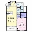 写真:ゴールドローレライ 2階203の間取図