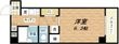 クリザンテーメ大手前の間取図