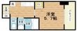 Le-Bear天王寺東の間取図