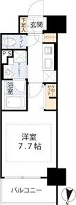 アーバネックス堂島の間取図