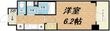 写真:プレサンス福島ミッドエル 8階809の間取図