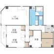 Urban Hills 東小橋の間取図