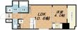 La　Douceur玉造の間取図