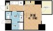 写真:S-RESIDENCE新大阪Rish 13階1309の間取図