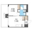 ジオエント梅田北リバーフロントの間取図