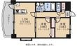写真：シューベルブ六本松4階の間取図