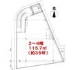 大阪市北区天神橋5丁目の間取図