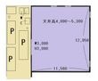横浜市港北区新羽町の間取図