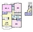 パーシモン 鷹丘の間取図