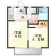 ライブ南瓦153の間取図