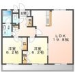 アンピレインⅡの間取図