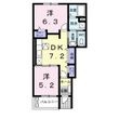 サンライズ榎Aの間取図