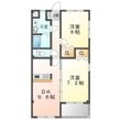エルマーノ東小浜の間取図