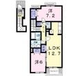 エアリースクエアⅡの間取図