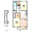 フレシール天伯 A棟の間取図
