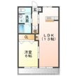 SANS片西の間取図