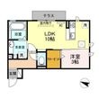 オアシス牛川Ⅱの間取図