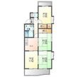 エステート21の間取図