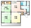 コーポ中村2の間取図