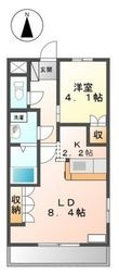 ルミナスI番館の間取図