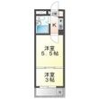 プリンセス三ノ輪の間取図