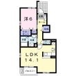 メゾン りら Bの間取図