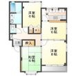 グランドハイツ百北の間取図