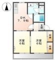 オリーブハイツの間取図