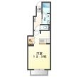 エヴァーグリーン二川の間取図