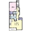 プラシード森岡の間取図
