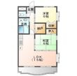 リヴァージュ北島の間取図