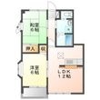 ハイステージ弐番館Aの間取図