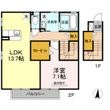 ロイヤルメゾン忠興の間取図