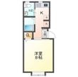 ミューズイン花中Aの間取図