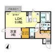 ランド花の間取図