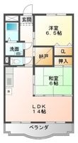 写真:イーストパレス 2階2Cの間取図