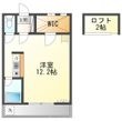 セザンヌ花田2の間取図