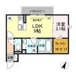 ティー.アイビー Bの間取図