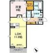 マリーゴールド Aの間取図